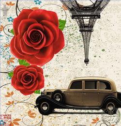 欧美玫瑰复古图片